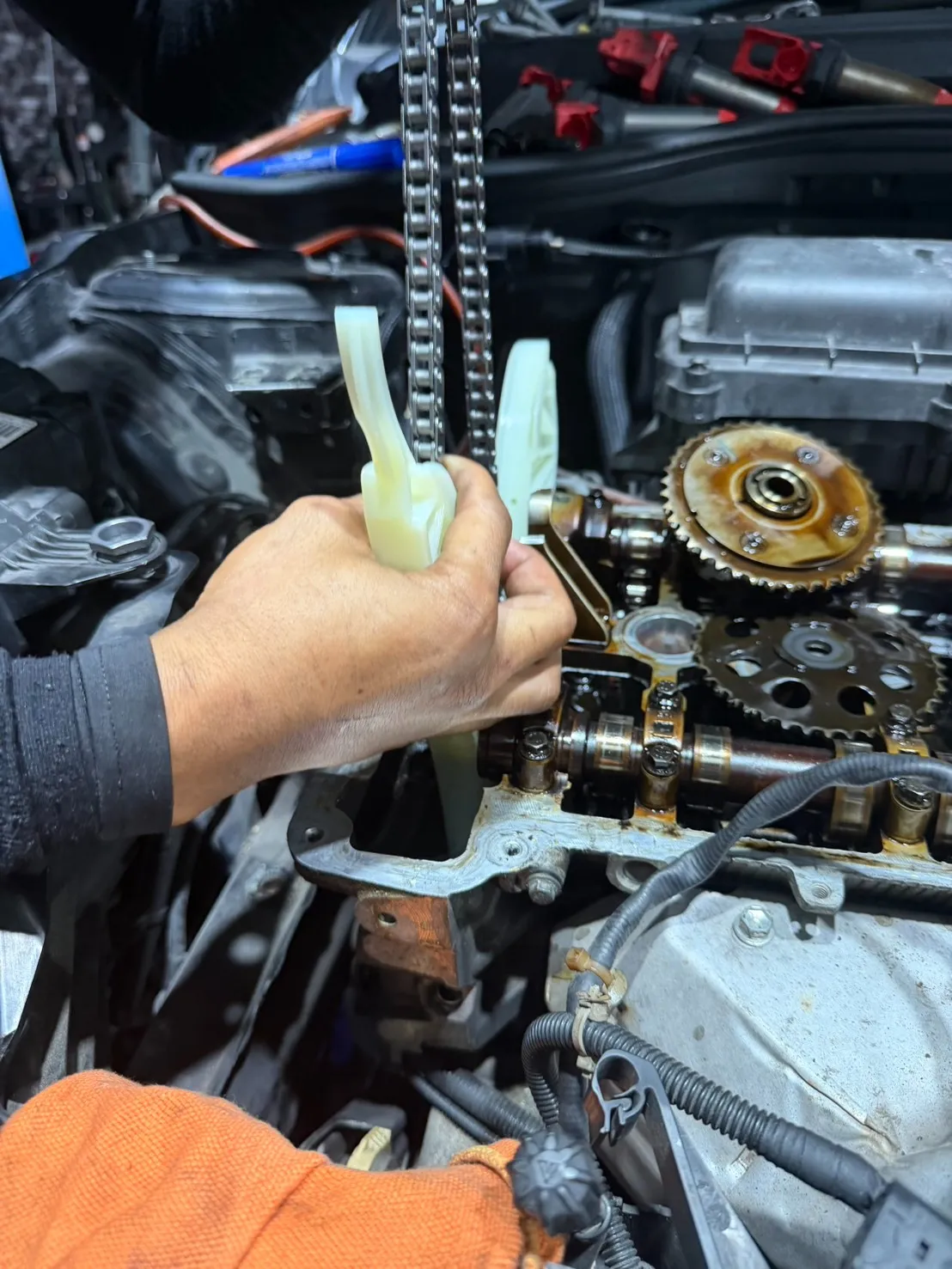 R56 ミニクーパー タイミングチェーン交換